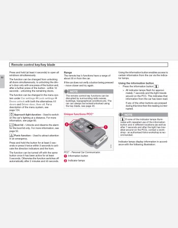 2011 volvo s80 owners manual lhd&rhd